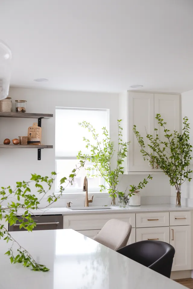 Concorde White — a kitchen supplied by Mr. Kitchen Cabinet