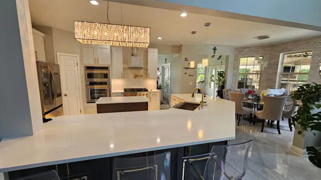 Ice White Shaker — a kitchen supplied by Mr. Kitchen Cabinet